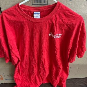 Gildan Kids Red Coca-Cola Tee